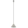 Szara Lampa Wisząca Stożek Nowoczesna ZENITH S 10880 Nowodvorski Lighting